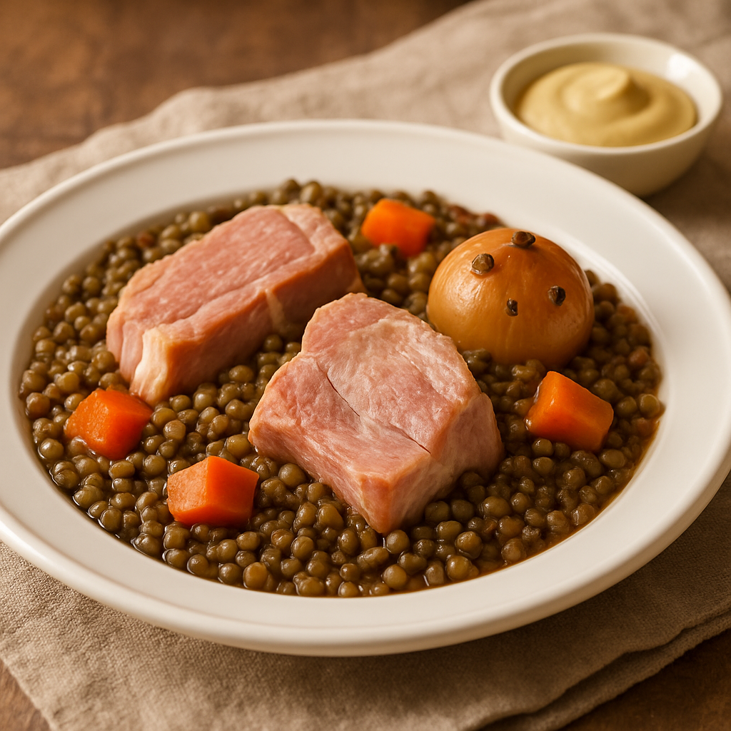 Petit Salé aux Lentilles（プチ・サレとレンズ豆の煮込み）