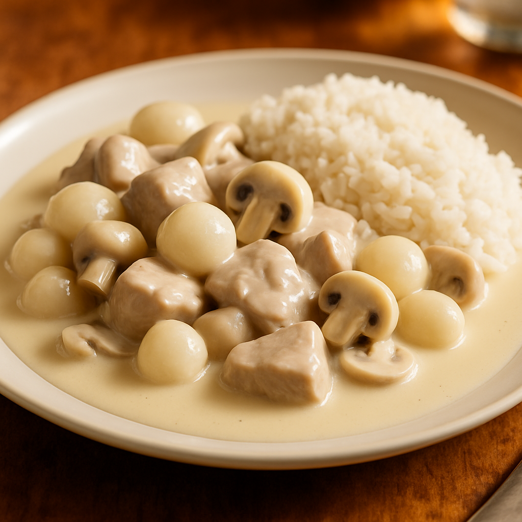 Blanquette de Veau（仔牛のブランケット）