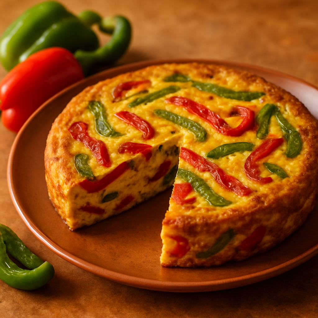 Frittata di Peperoni（ピーマンのフリッタータ）