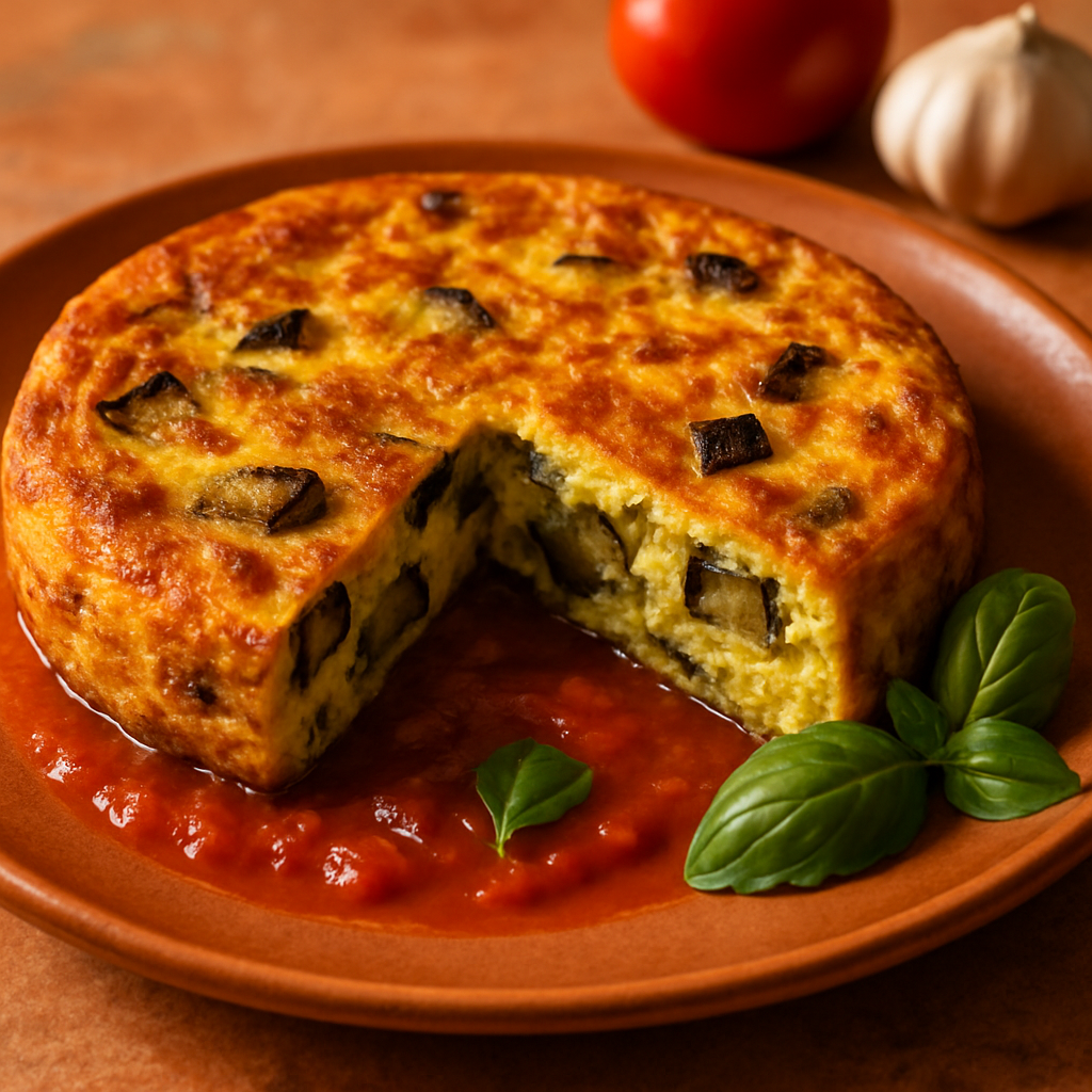Frittata di Melanzane（なすのフリッタータ）