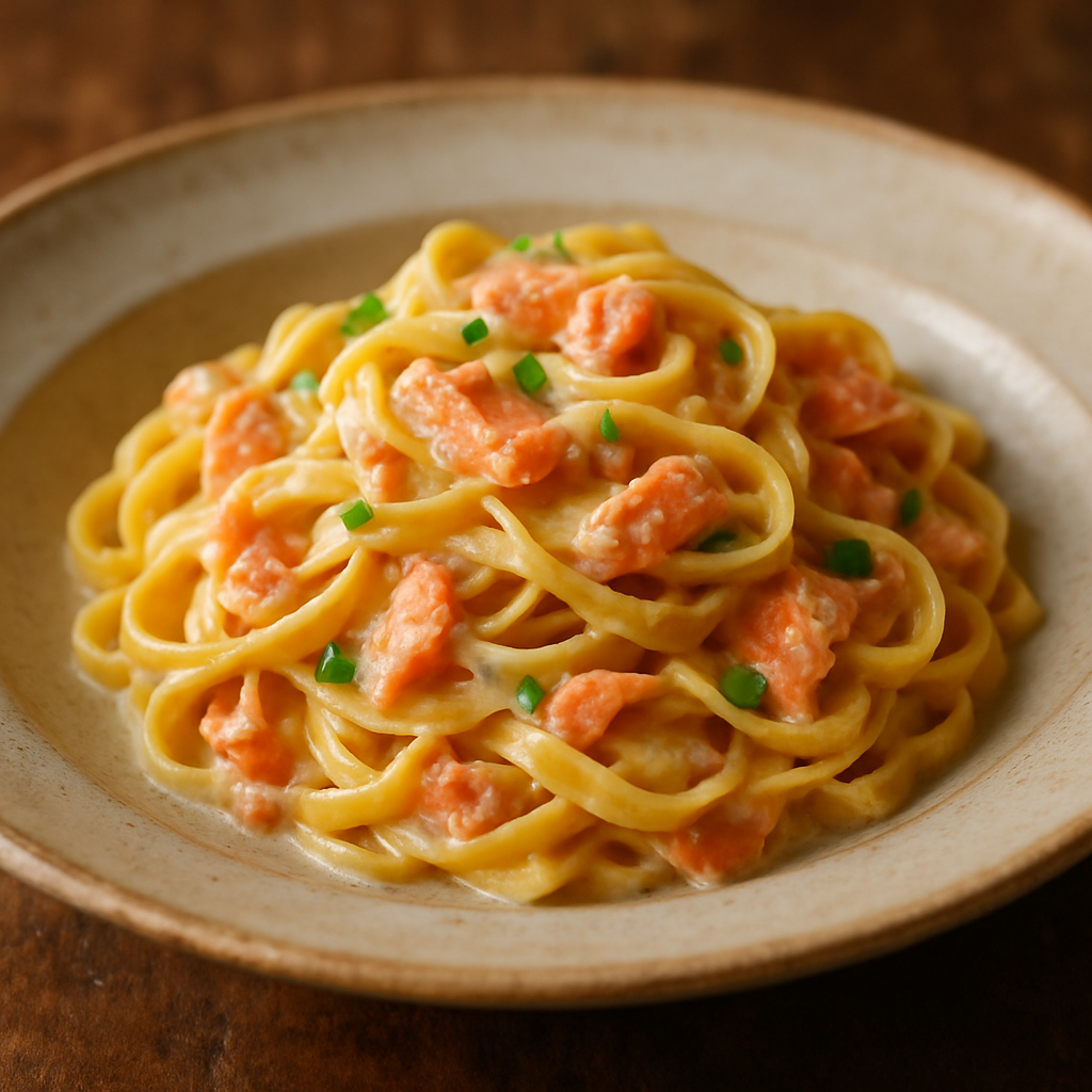Tagliatelle al Salmone Affumicato