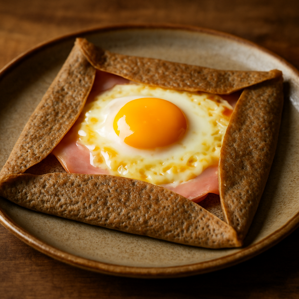Galette Complète（そば粉のガレット・コンプレット）