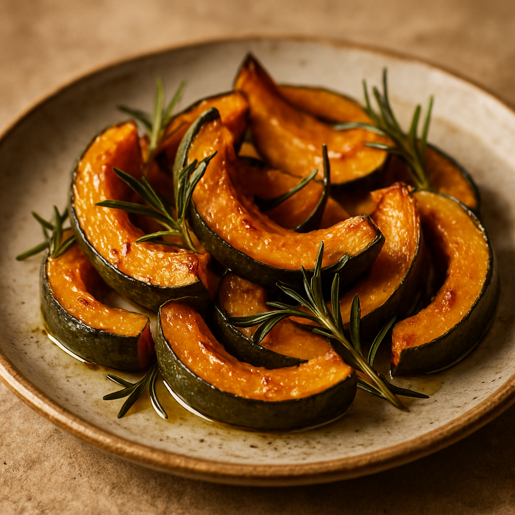 Zucca al Forno con Rosmarino