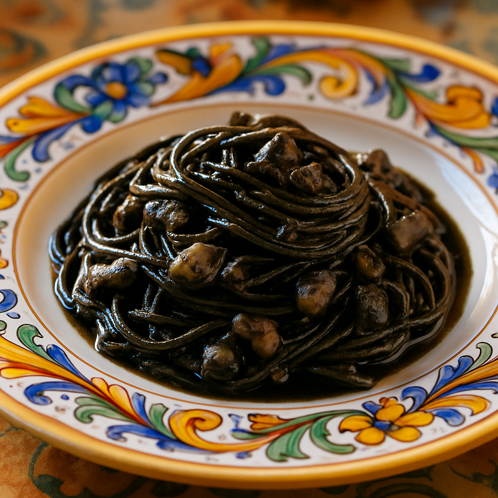 Spaghetti al Nero di Seppia