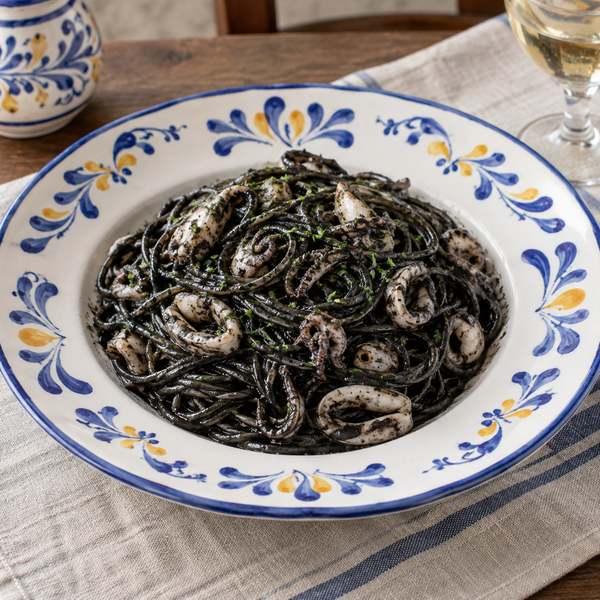 Spaghetti with Cuttlefish Ink