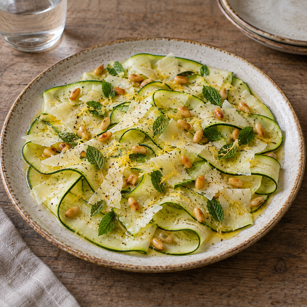 Carpaccio di zucchine