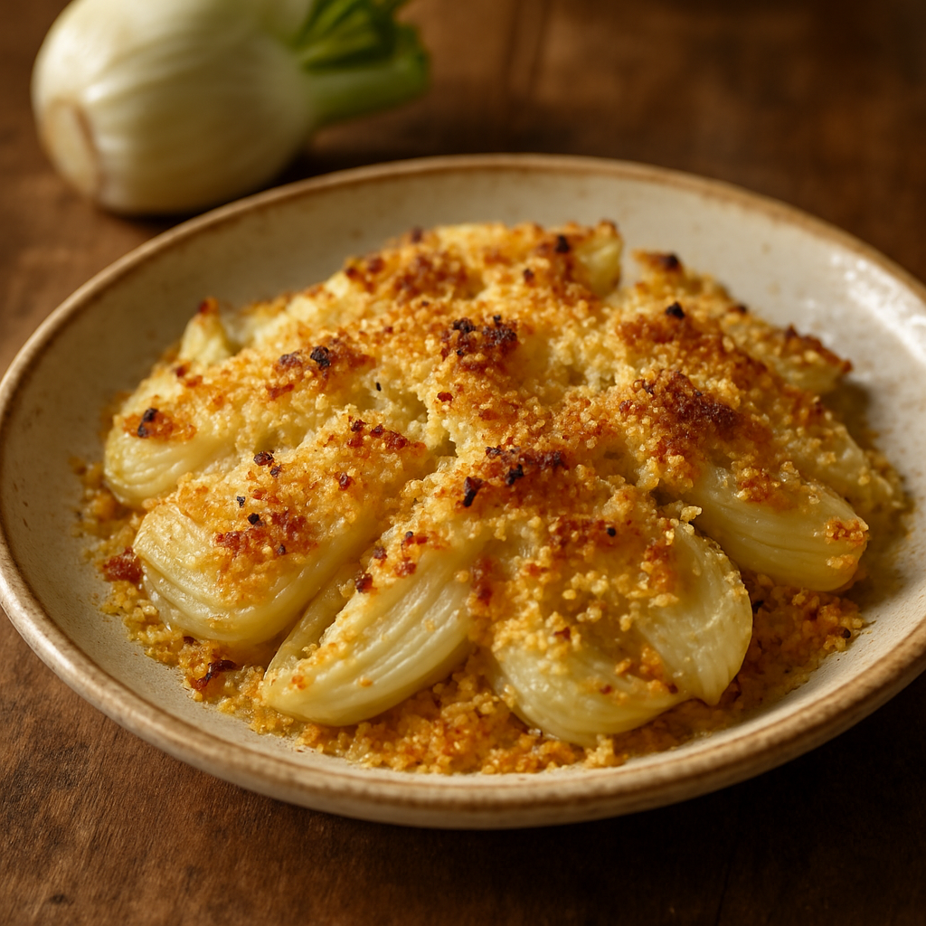 Finocchi Gratinati al Parmigiano