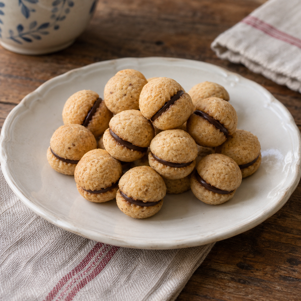 Baci di Dama Hazelnut Cookies
