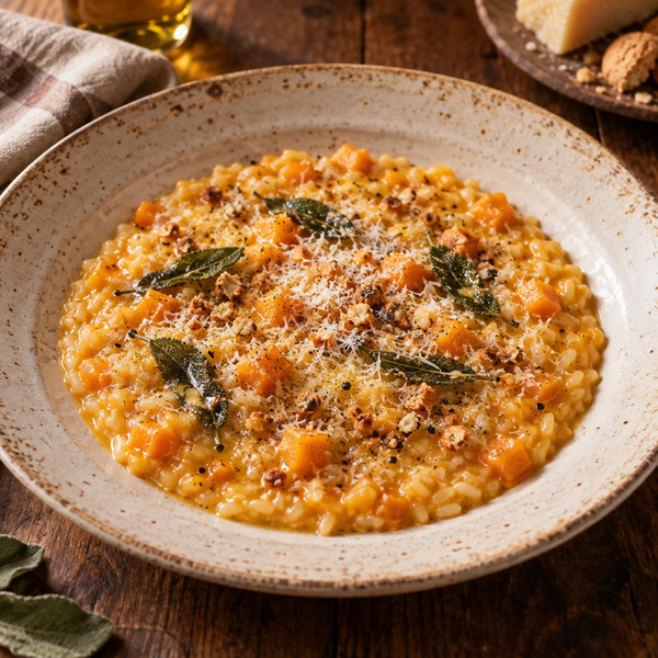 Risotto alla Zucca（リゾット・アッラ・ズッカ（かぼちゃのリゾット））