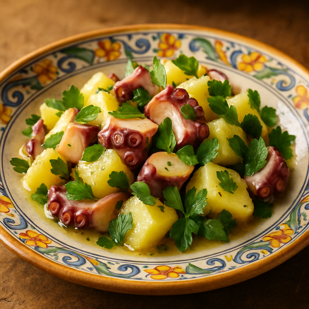 Polpo e Patate alla Sarda