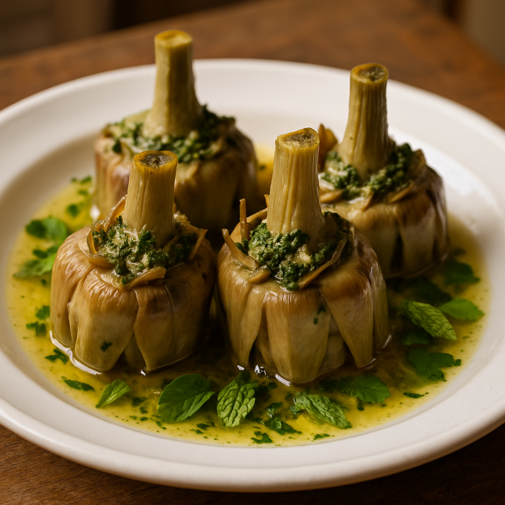 Carciofi alla Romana
