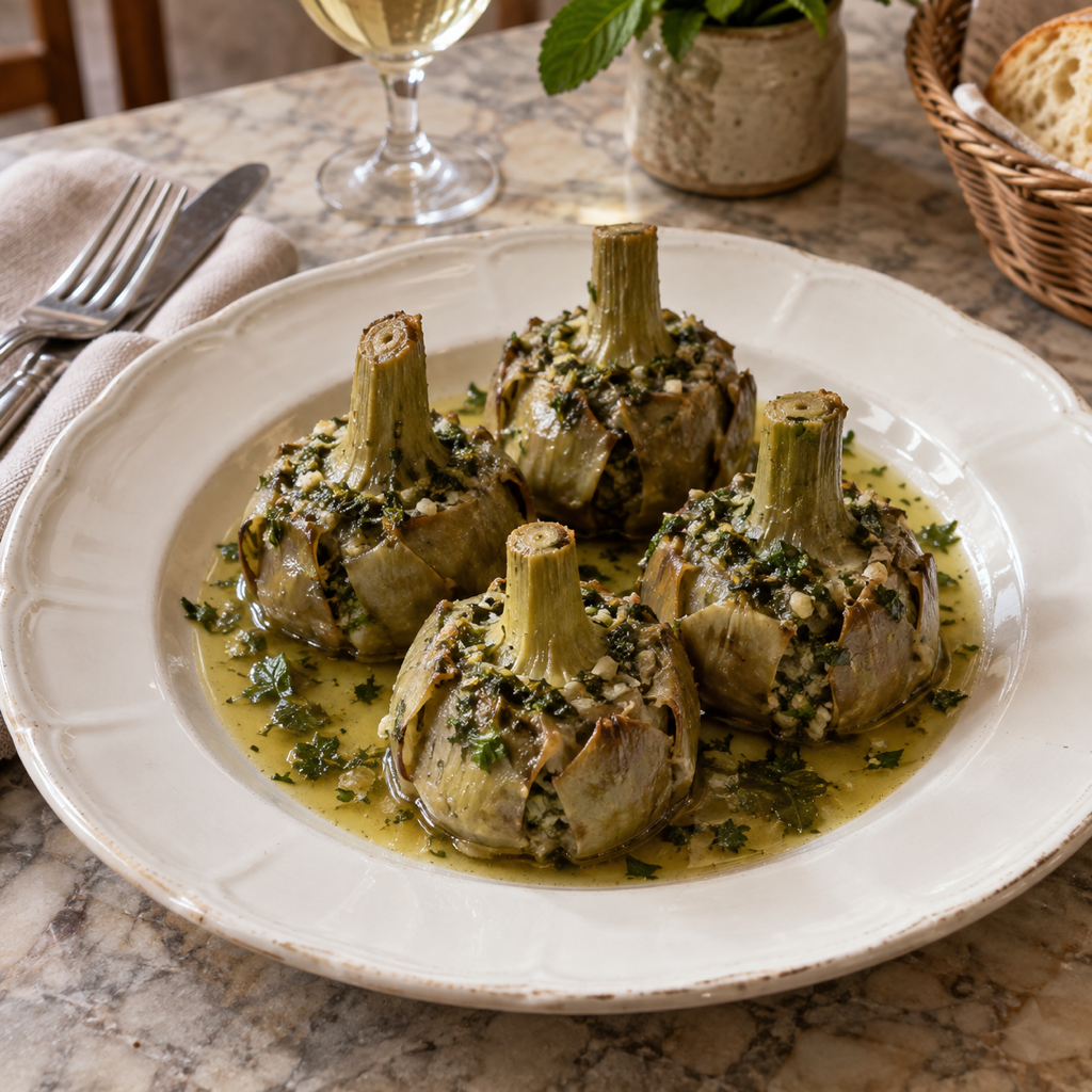 Carciofi alla romana