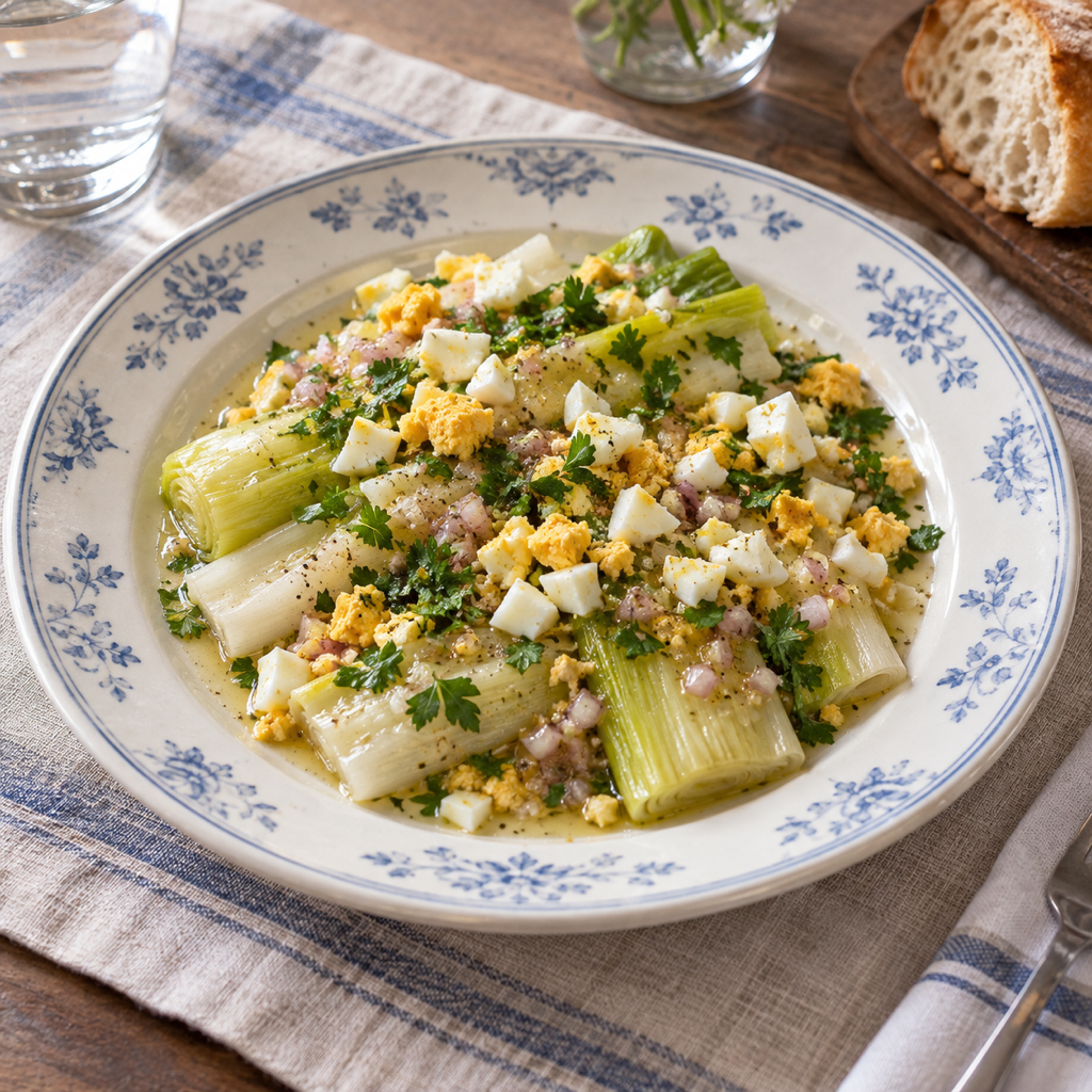Leeks with Vinaigrette