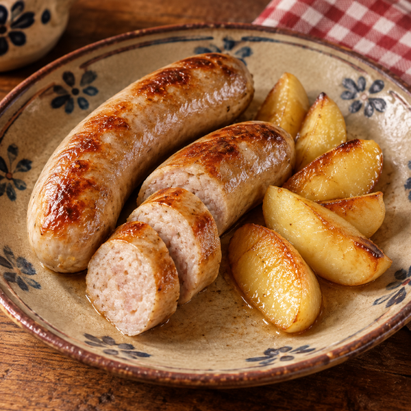 Boudin Blanc aux Pommes（ブーダン・ブラン、りんご添え）