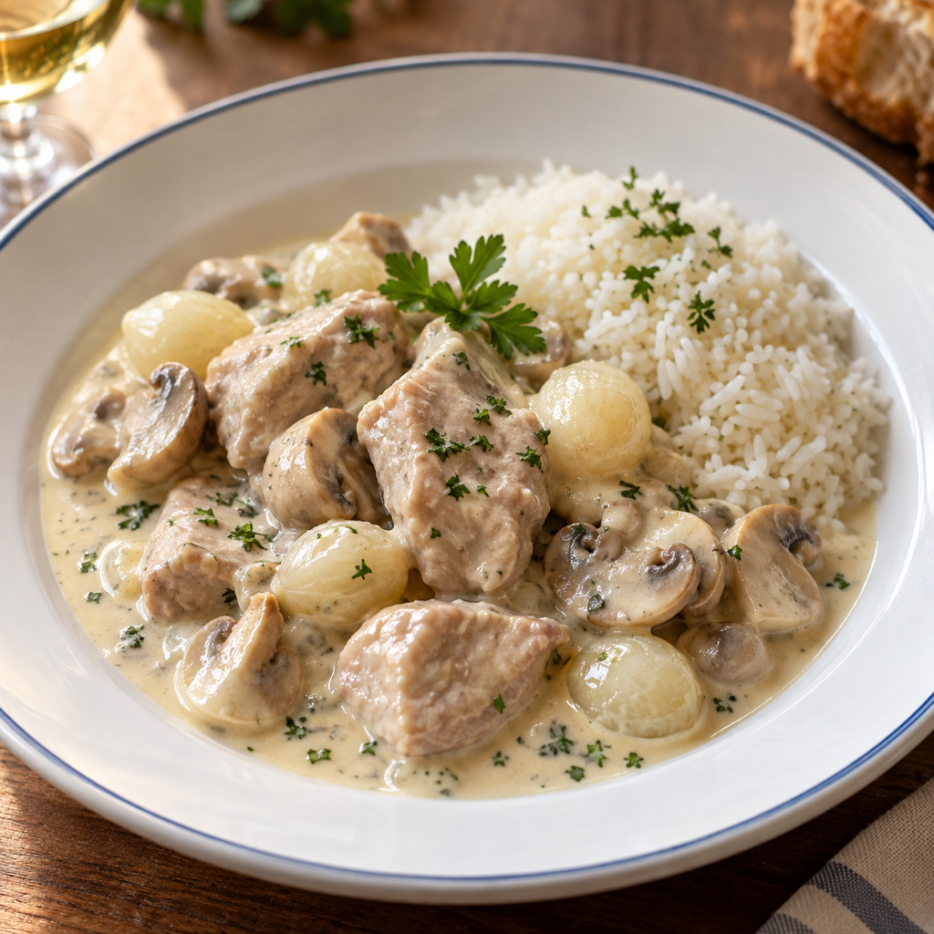 Veal Blanquette