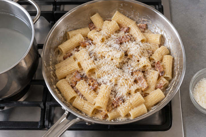 Finish with Pecorino