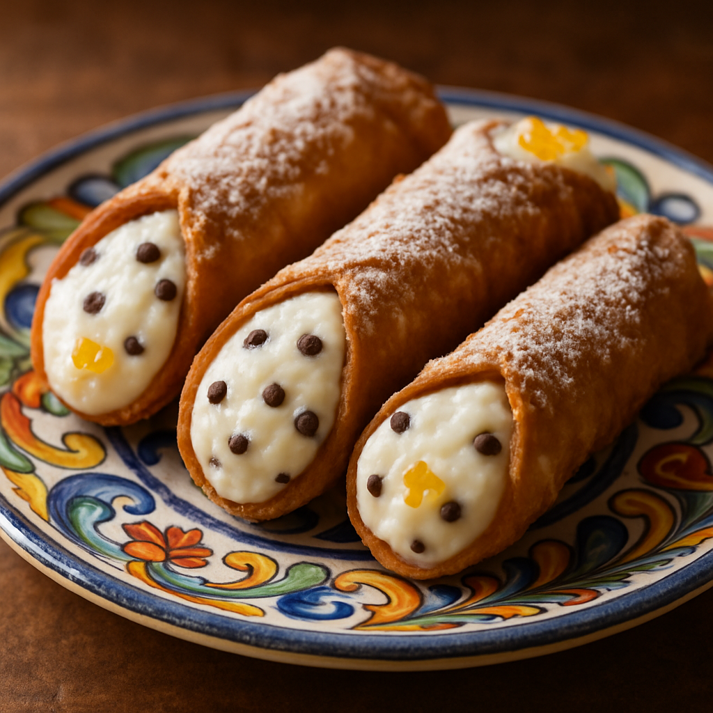 Authentic Sicilian Cannoli