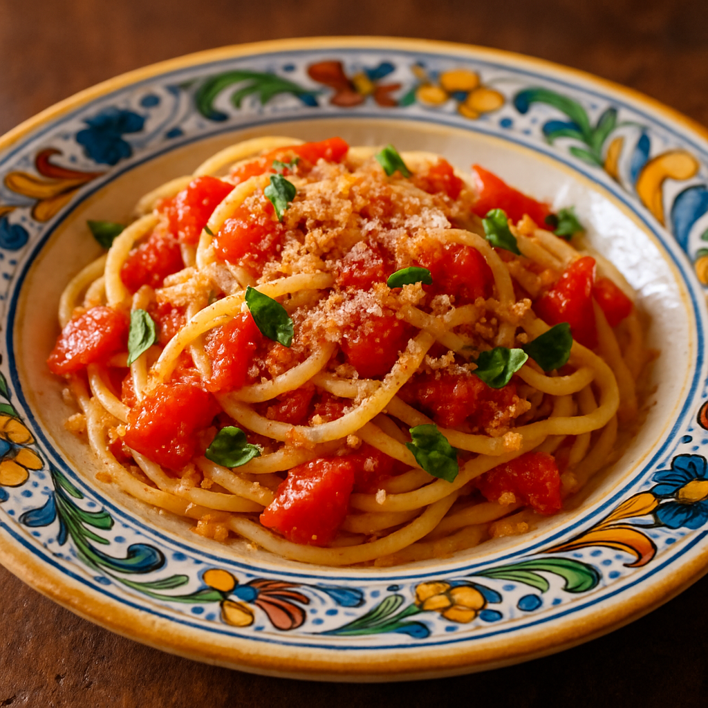 Spaghetti alla Carrettiera alla Siciliana