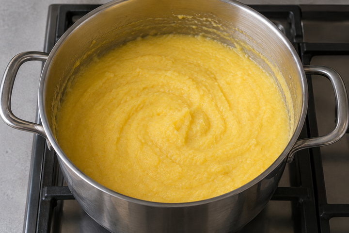 Whisk in the cornmeal