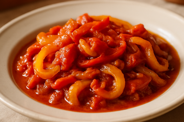 Peperonata: ricetta tradizionale del Sud