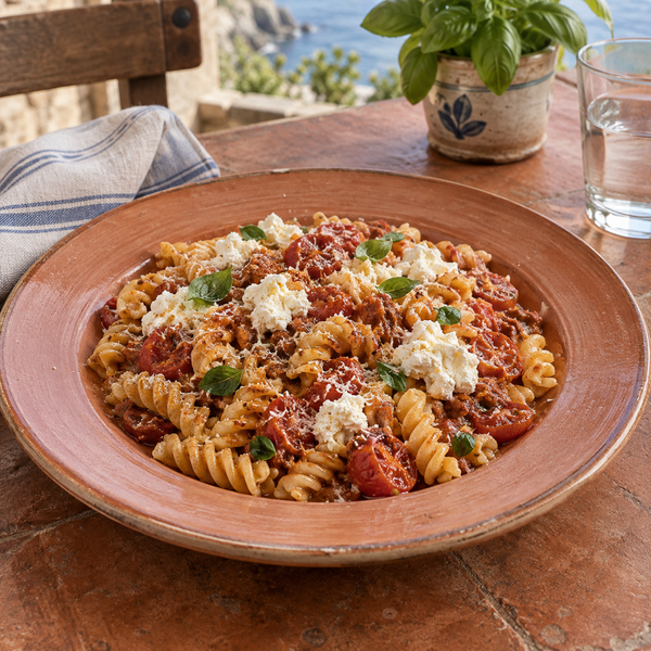 Calabrian Fusilli with ’Nduja