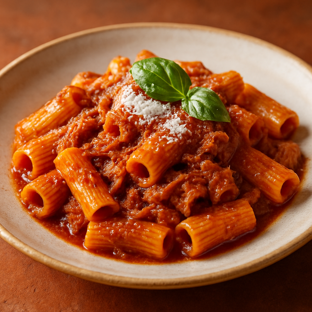 Rigatoni al Ragù Napoletano