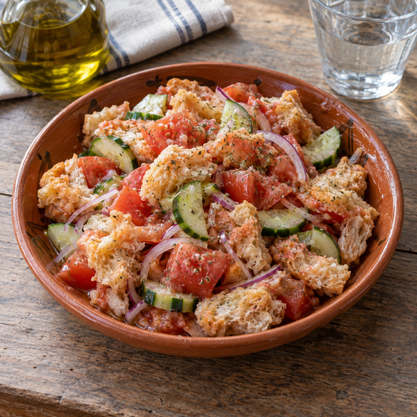 Pugliese Bread and Summer Vegetable Acquasale