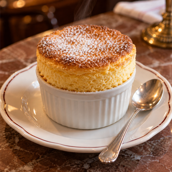 Soufflé au Grand Marnier（グラン・マルニエのスフレ）