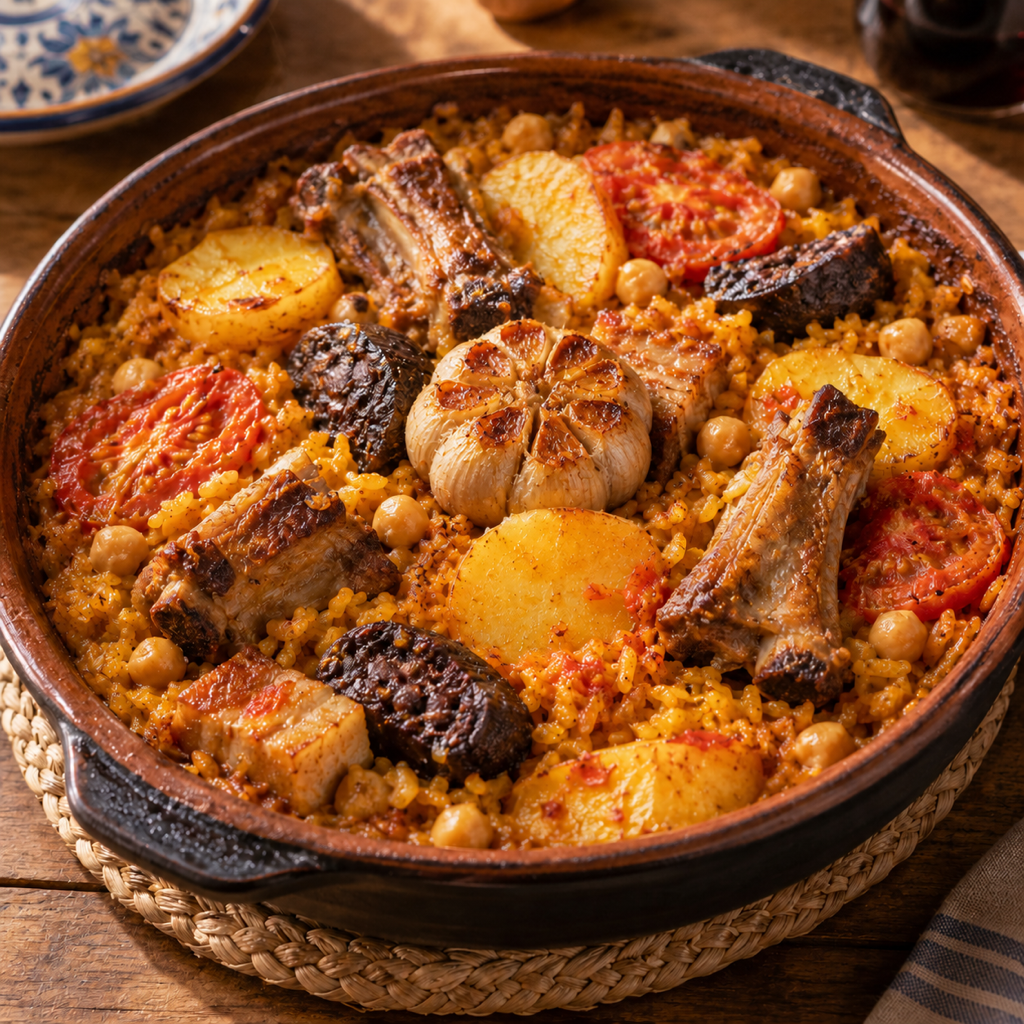 Arroz al horno