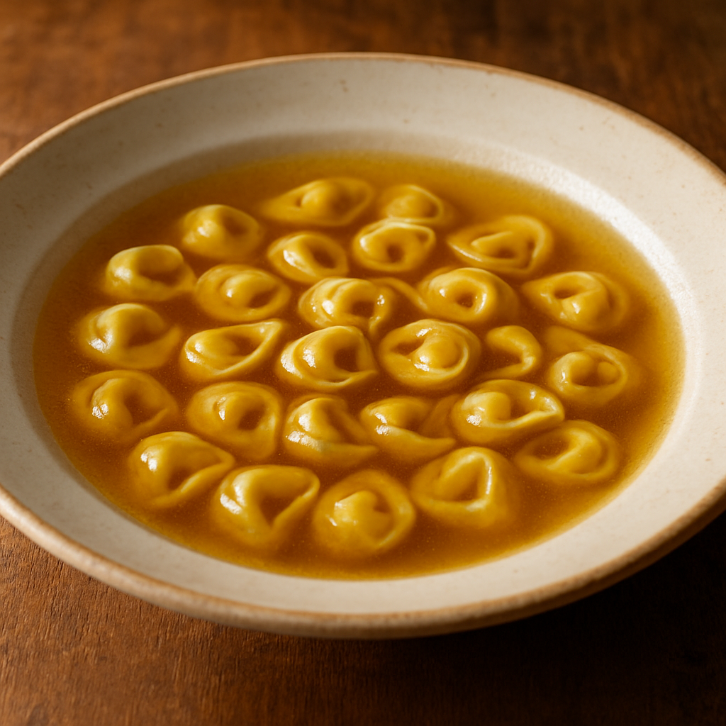 Tortellini in Brodo di Cappone