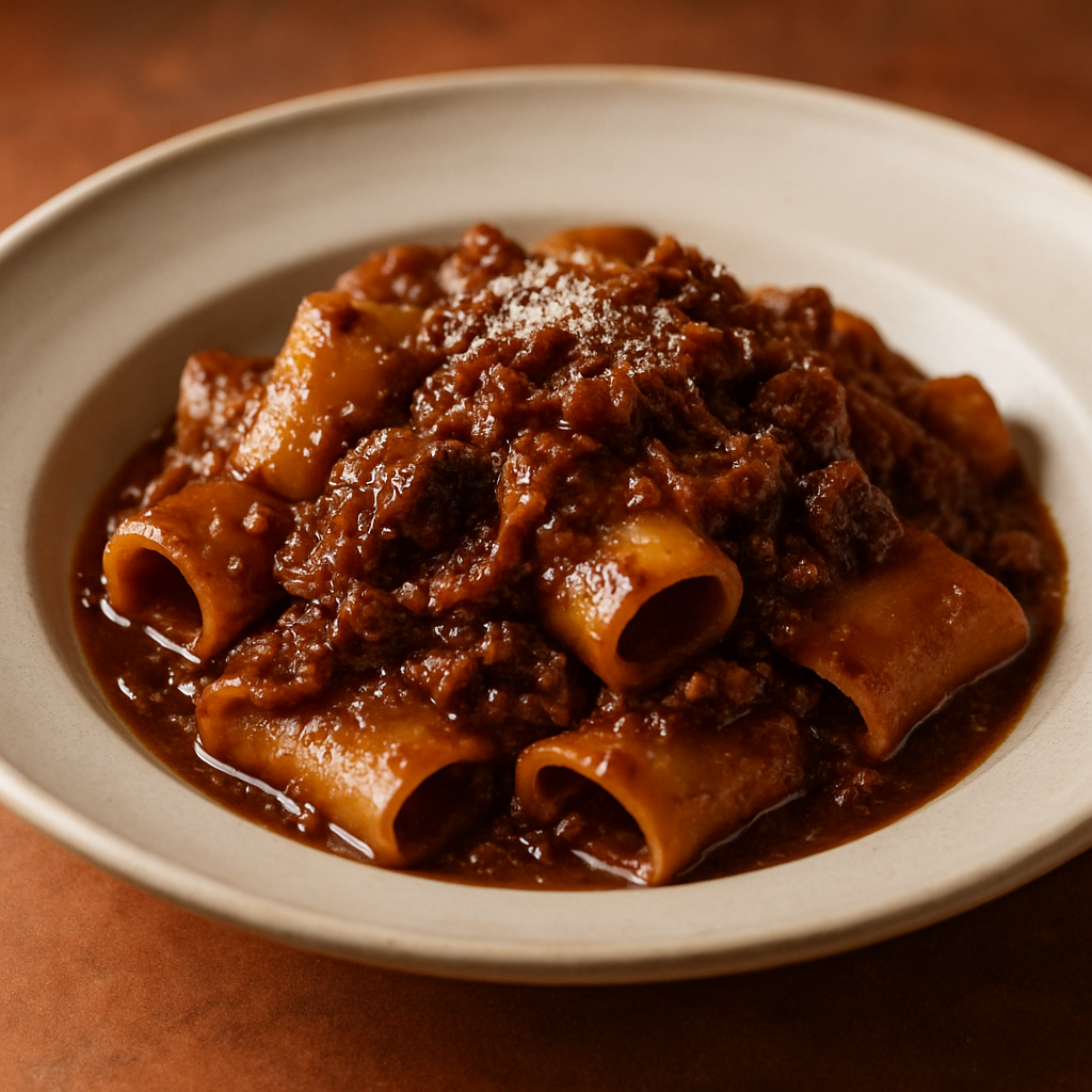 Paccheri alla Genovese