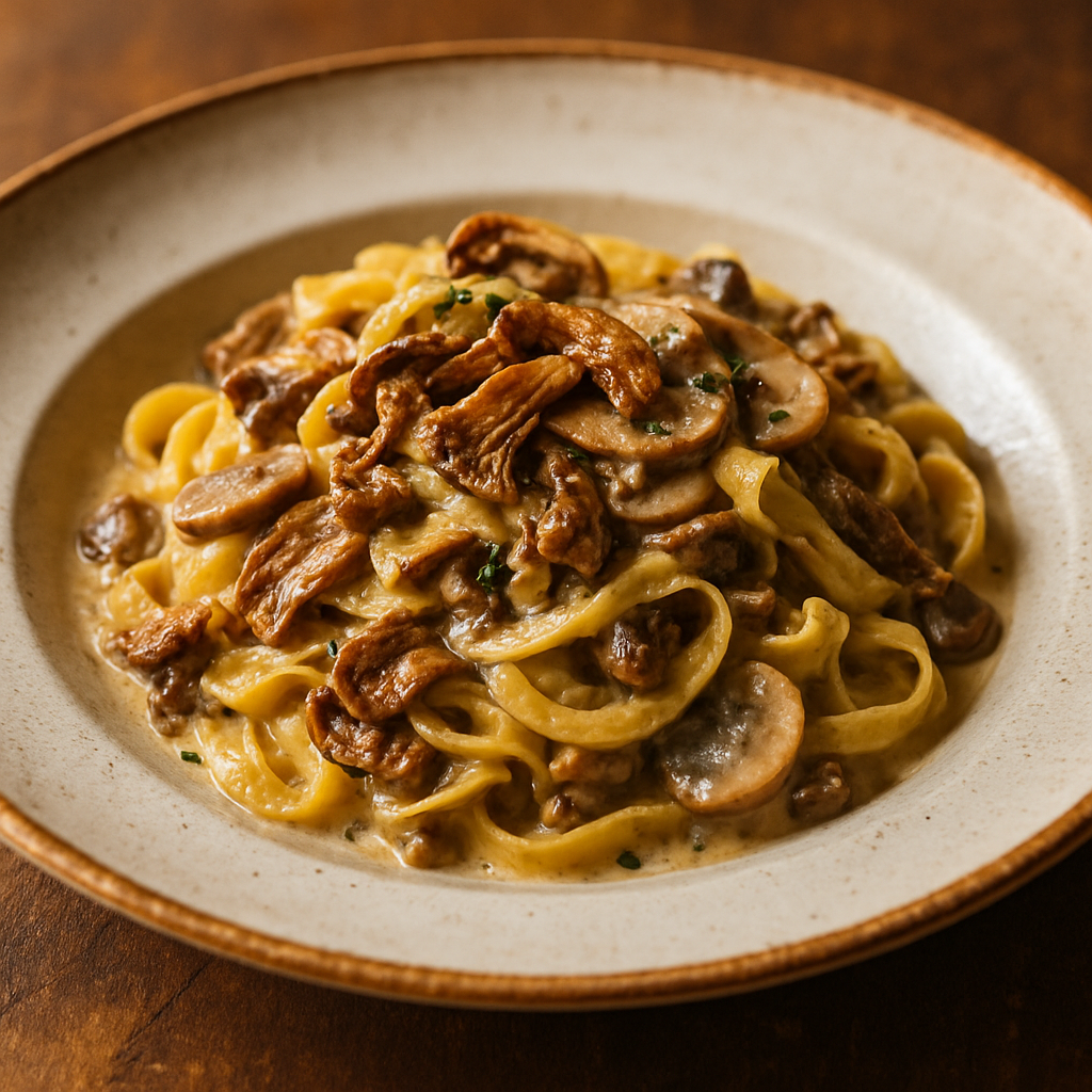 Tagliatelle ai Funghi Porcini