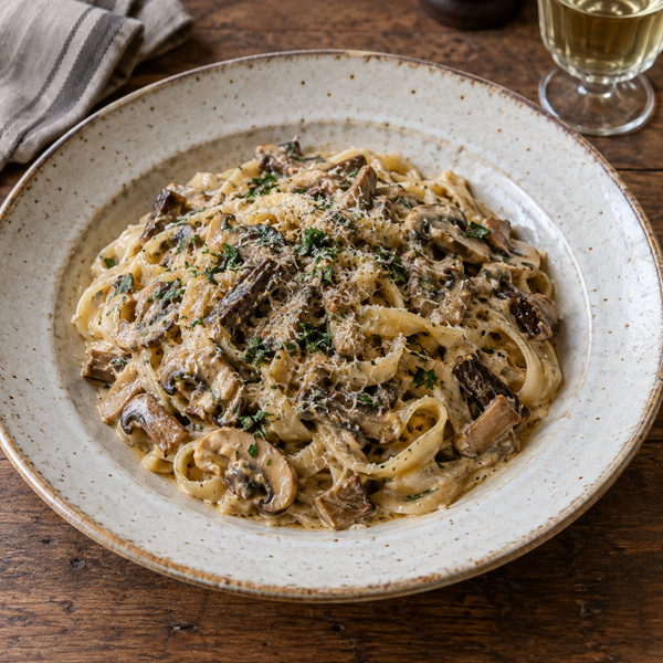 Tagliatelle ai funghi porcini