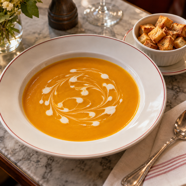 Velouté de Potiron（ヴルーテ・ド・ポティロン（かぼちゃのヴルーテ））