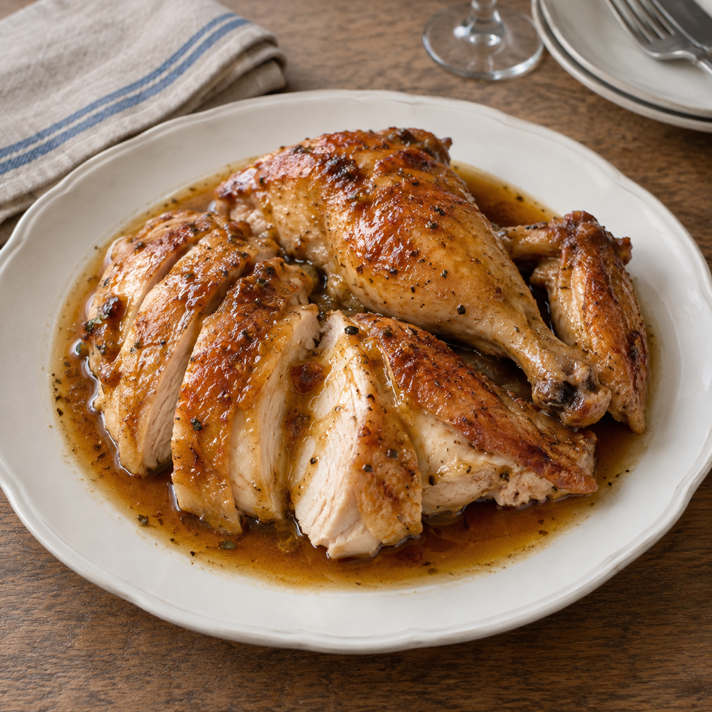 French Sunday Roast Chicken