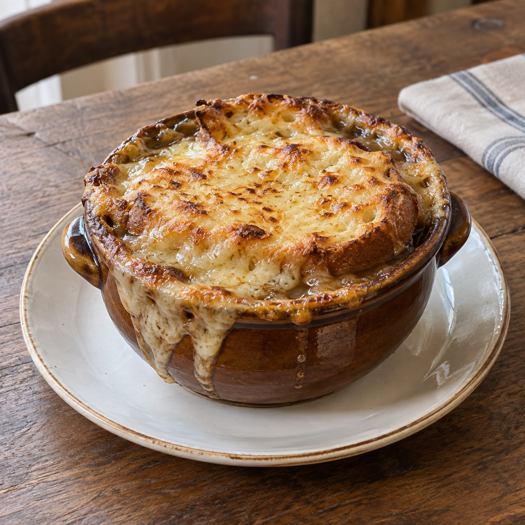 French Onion Soup Gratinée