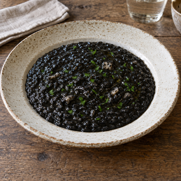 Venetian Cuttlefish Ink Risotto