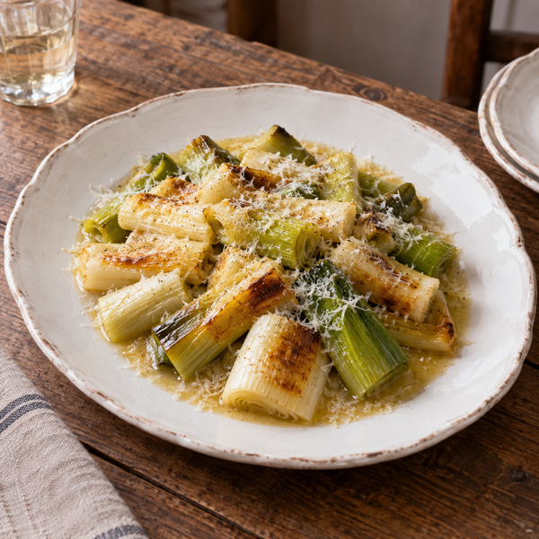 Butter-Braised Leeks