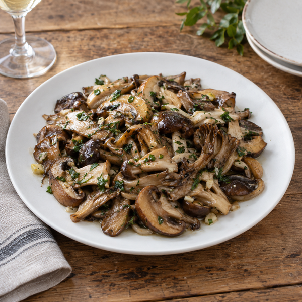 Garlic and Parsley Mushrooms