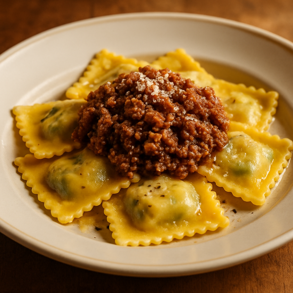 Tortelli Maremmani al Ragù
