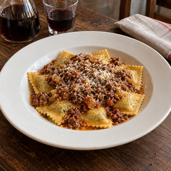 Tortelli maremmani al ragù