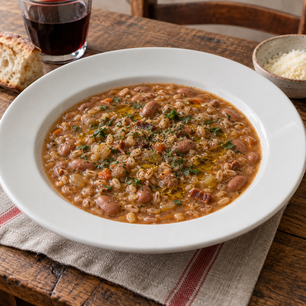 Garfagnana Farro and Bean Soup