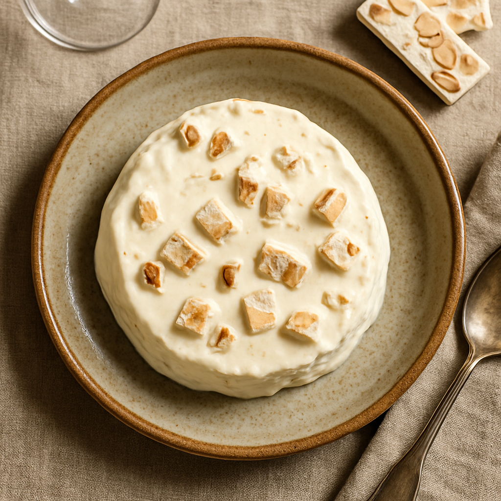 Semifreddo al Torroncino（トロンチーノのセミフレッド）