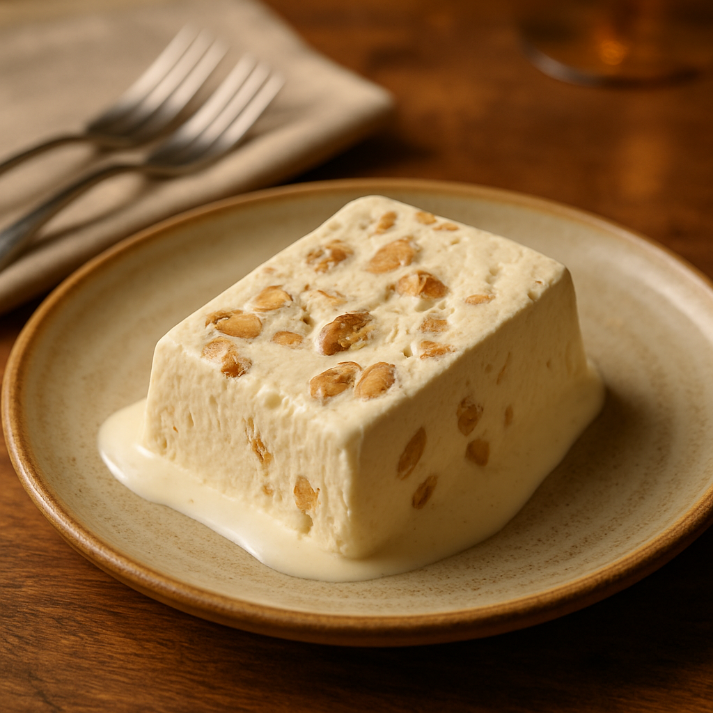 Semifreddo al Torroncino（トロンチーノのセミフレッド）