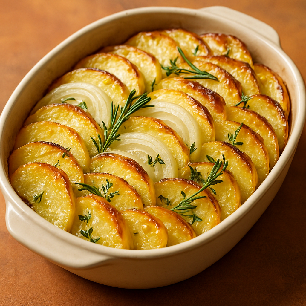 Patate e Cipolla al Forno