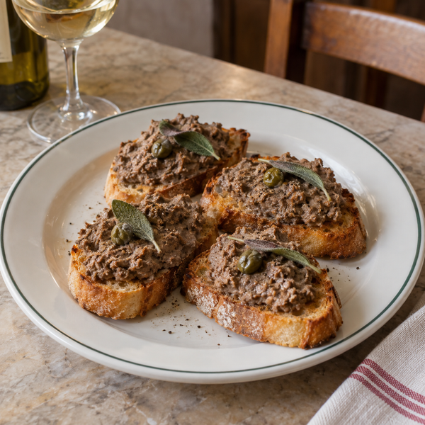 Chicken Liver Crostini