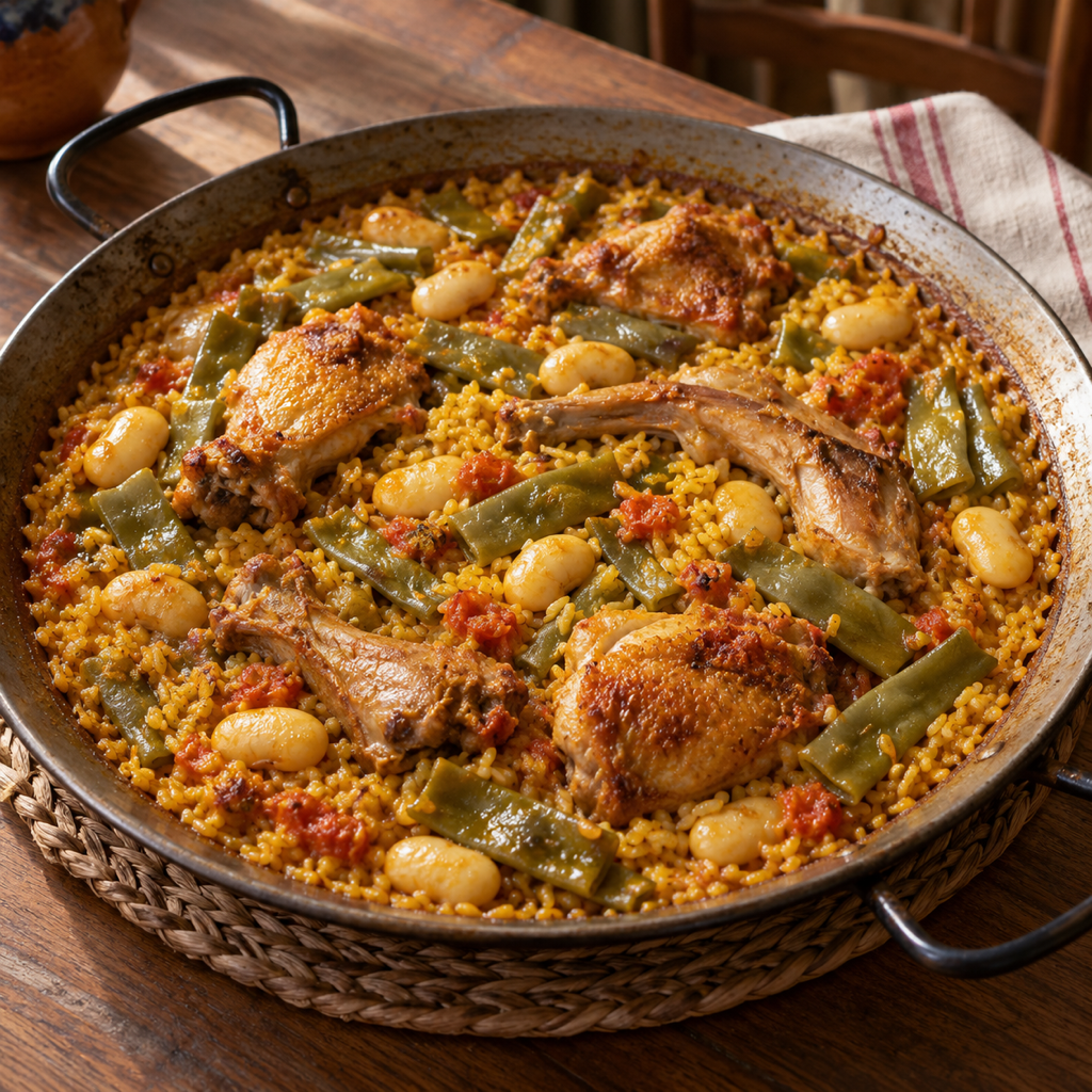 Paella valenciana