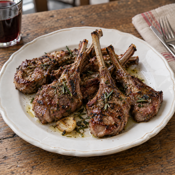 Roman Grilled Lamb Chops Scottadito