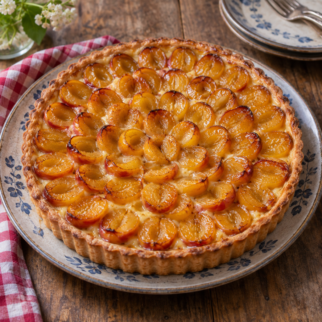 Lorraine Mirabelle Plum Tart