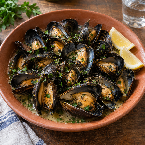 Peppered Mussels